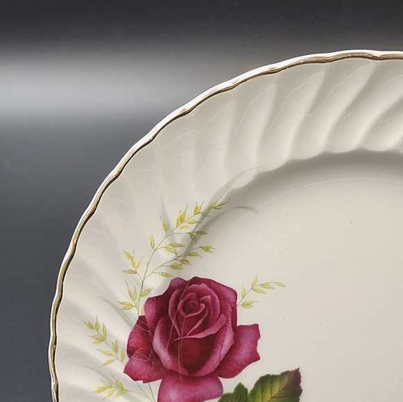 Ridgway Anniversary Rose Small plate - Picture 2 of 12